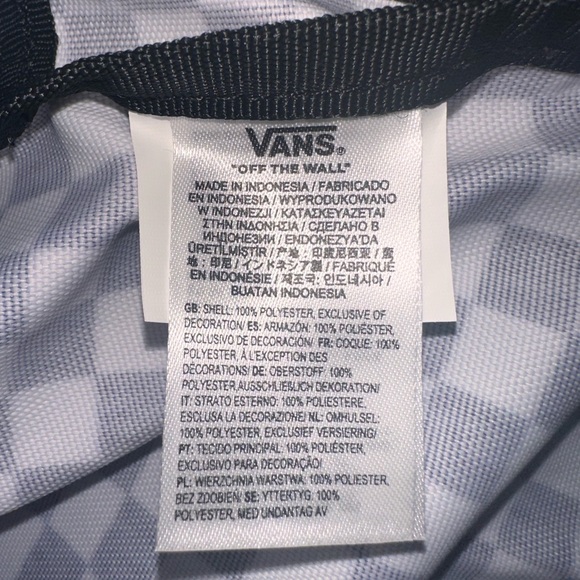 NWOT Vans Off The Wall Mini Backpack $50 New - Picture 9 of 11